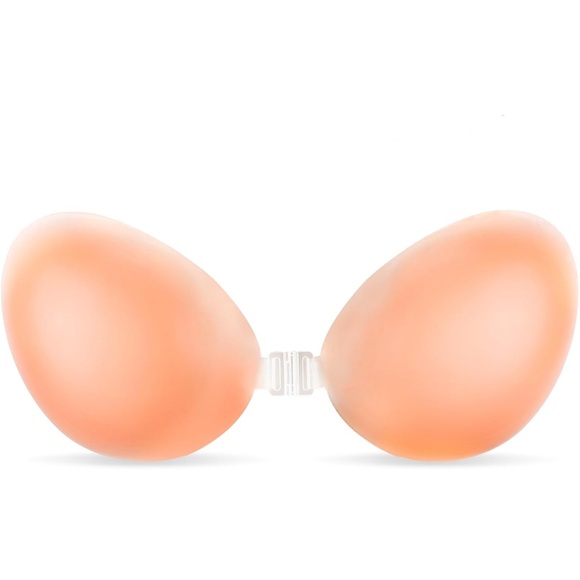 Bra Strapless B Adhesive Sticky Bra Women Silicone Bra Size B Invisible FC5 - Picture 1 of 7